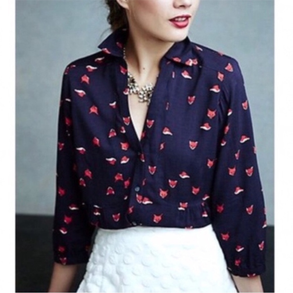 ANTHROPOLOGIE Maeve
Woodland Fox top 4